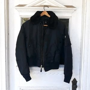 Alpha Industries Bomber Jacket w/ Fur Collar